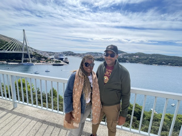 Couple on a McXotic Tours  in Croatia