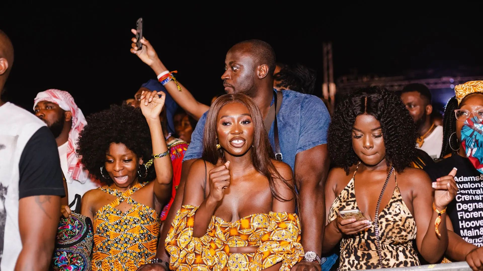 Party Goers in Ghana