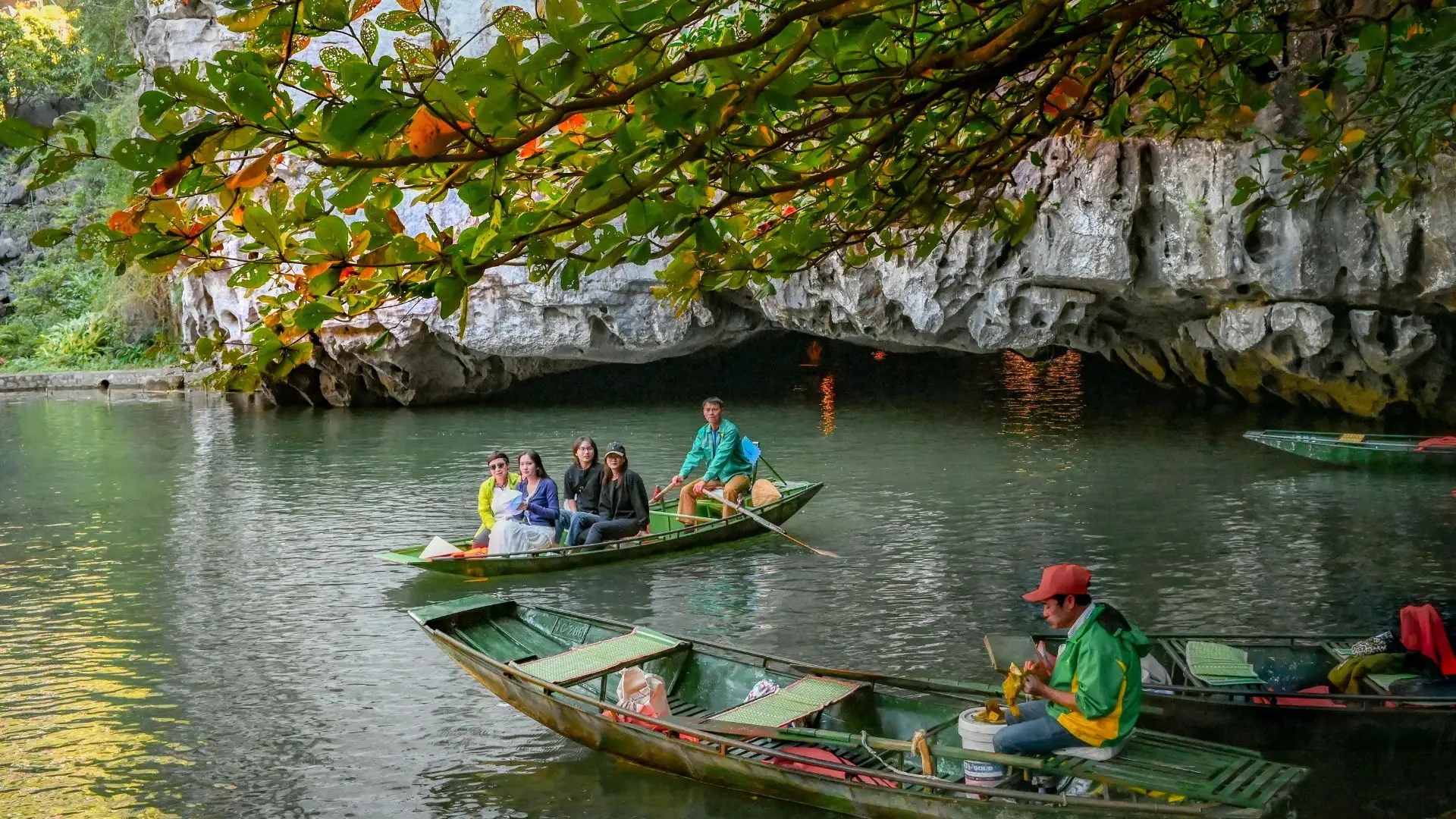 Scenic Boat Ride Vietnam
