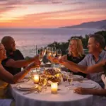 Elegant-sunset-dinner-by-the-ocean