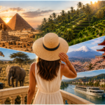 0 unforgettable travel experiences every traveler should have after 40 featuring Egypt, Bali, Japan, African safari adventures, and luxury river cruises.